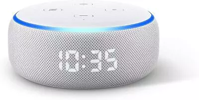 Amazon Echo Dot 3rd Gen Bluetooth Speaker Alexa With Clock - SandStone • £44.95