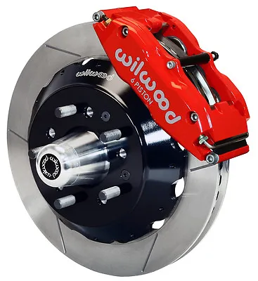 $2129.99 • Buy Wilwood Disc Brake Kit,front,58-70 Impala For Cpp 2  Drop Spindle,14  Rotors,red