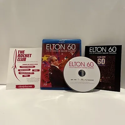 Elton John: Elton 60 - Live At Madison Square Garden [Blu-ray]: Used • $9.99