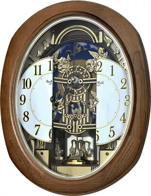 Rhythm Clocks Joyful Blessing Musical Wall Clock (4MH414WU06) • $592.99