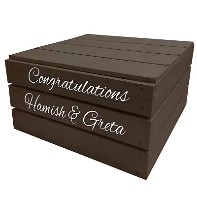 Cake Stand Crate Plinth - 380x380x225mm - Shop Home Wedding Decor (CRATE/PLINTH) • £55.33