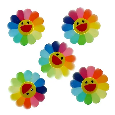 5pcs Pride Sunflower Hobi Resin Flatback Cabochon Embellishment Kawaii Craft  • £2.19