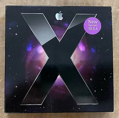 Apple Mac OSX 10.5.4 Leopard Retail Pack P/N: MB576Z/A • $60