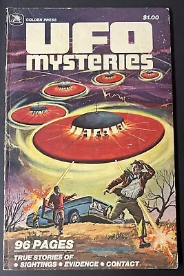 UFO Mysteries (V. 2 1978) Golden Press Western Publishing Co. • $25