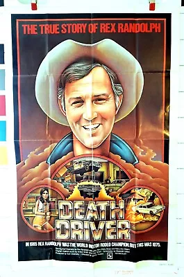 Death Driver 1977 Original Movie Poster One-sheet • $10