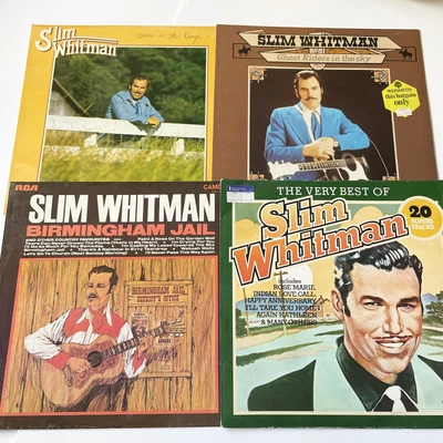 £11.99 • Buy Slim Whitman Vinyl Bundle Including Ghost Riders In The Sky