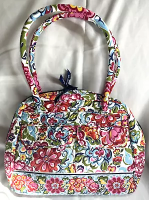 Vera Bradley Bowler Shoulder Bag In Hope Garden Pink • $35