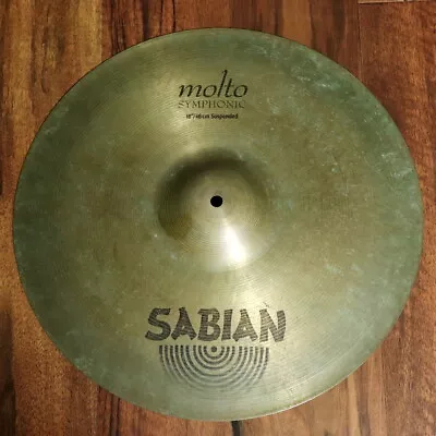 Used Sabian / Molto Symphonic 18 46Cm Suspended Umeda Limited Time Until March 3 • $245.63