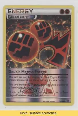 2015 Pokémon XY - Crisis Expansion Set Reverse Foil Double Magma Energy READ N1u • $3.93
