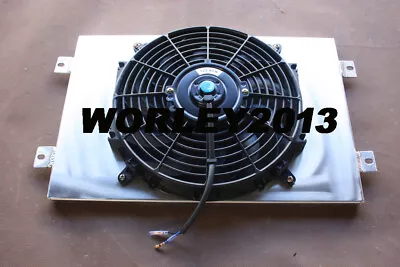 Aluminum Shroud + Fan For VW GOLF MK1/Jetta / SCIROCCO GTI SPEC 1.6 1.8 • $105