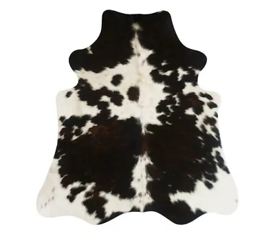 Natural Cow Hide  Rug Leather Carpet Skin Small Trii Colour • £159