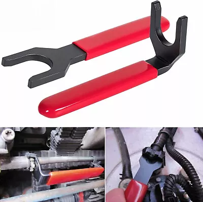 For Cummins ISB & ISX Fuel Line Disconnect Tool Set Bent & Straight Wrench 13260 • $53.59