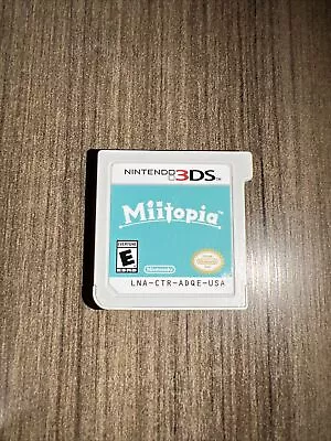 Miitopia Nintendo 3DS DS 2DS Tested • $20