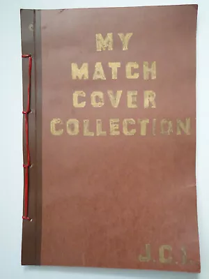 Vintage Matchbook Cover Album 100+ Covers Homemade Album • $9.95