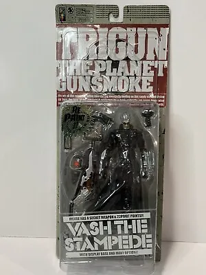 Trigun The Planet Gunsmoke: Vash The Stampede Black Repaint Action Figure SEALED • $65