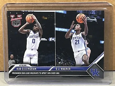 2023 BOWMAN U NOW #21 ROB DILLINGHAM D.J. WAGNER KENTUCKY WILDCATS Print Run 474 • $6.29