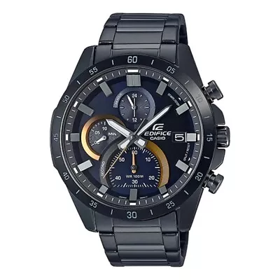 Casio Edifice Black Stainless Steel Strap Men Watch EFR-571DC-2AVUDF • $239.90