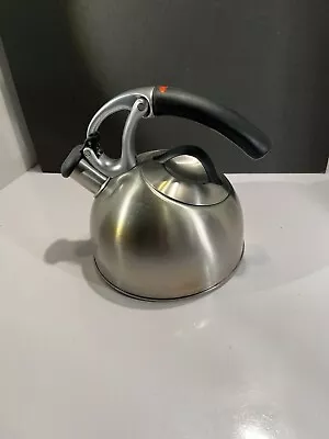 $25.75 • Buy OXO Uplift Tea Kettle 2qt 1.9L Brushed Stainless Steel - Low Whistle - Teapot 
