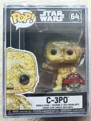 New Sealed Star Wars C-3PO #64 Futura Special Edition Funko Pop Vinyl  • $45