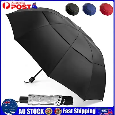  Huge Large Oversize Golf Umbrella Double Canopy Vented Windproof Stick • $9.19