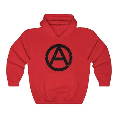 Anarchist Circle A Hoodie Unisex S-3X Anarcho Communist Edition • $46.99