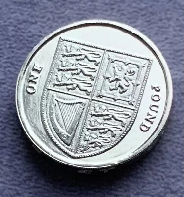 2011 £1 Coin Shield Brilliant Uncirculated Royal Mint One Pound BUNC  • £4.99