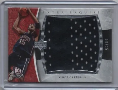 2005-06 Exquisite Vince Carter Extra Exquisite Jersey /25 • $199.99