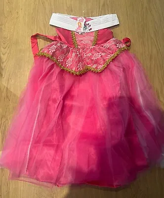 Child Disney Princess Aurora Party Fancy Dress World Book  Day Costume Kids Girl • £12