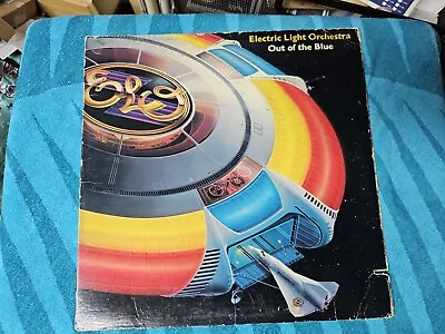 Electric Light Orchestra ELO Out Of The Blue Dbl LP Vinyl Jet JTLA-823-L2 1198 • $11.95