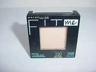 Maybelline New York Fit Me 130 Buff Beige Set & Smooth Normal To Dry Powder • $9.95