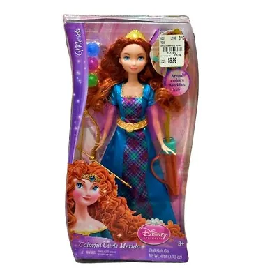 NEW Disney Pixar Brave Colorful Curls Merida Doll Princess Red Hair Bow & Arrows • $24.88