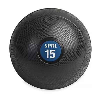 SPRI 15 Lb Premium Slam Ball | Exercise Workout Cardio Medicine Ball • $61