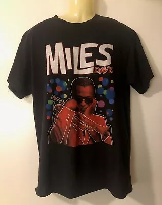 NWT Junk Food Clothing Miles Davis Black Round About Tee M • $17.39