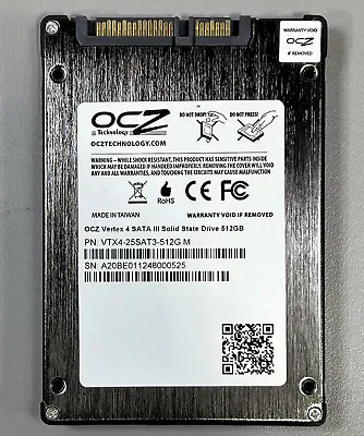 OCZ Vertex 4 512GB 2.5  SATA III Internal Solid State Drive {VTX4-25SAT3-512G} • $45