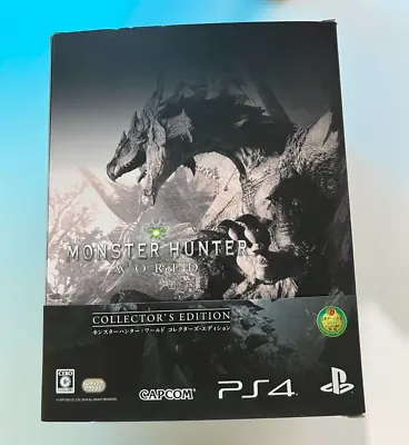 $150 • Buy Monster Hunter World Collectors Edition PS4 CAPCOM Japan