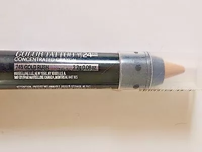 Maybelline Color Tattoo 24HR Concentrated Crayon Cream Stick Eye Shadow Choice • $9.99