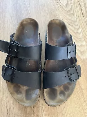 Birkenstock Arizona Narrow Black Size 40 • $30