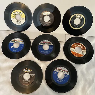 Mary Wells Lot Of 8 45s Soul I'm Gonna Stay Woman In Love Use Your Head My Guy • $18.99