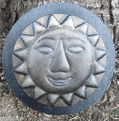 Sun Plastic Mold Concrete Plaster Reusable Casting Face Mould 8  X 3/4  • $22