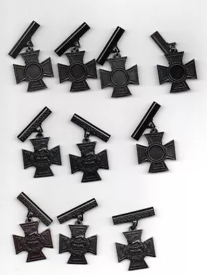 A Bargain Price Lot Of Ten X Full-size Replica Victoria Crosses. • $59.12