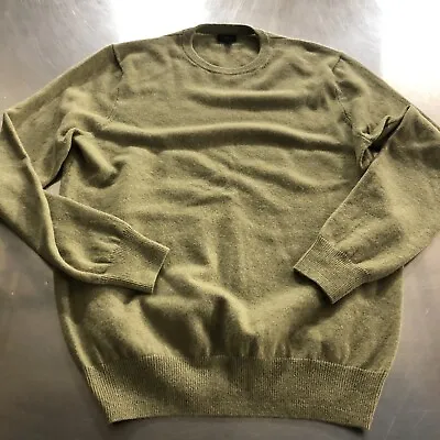 Jcrew Sweater Cashmere Medium M Men’s Green  • $40