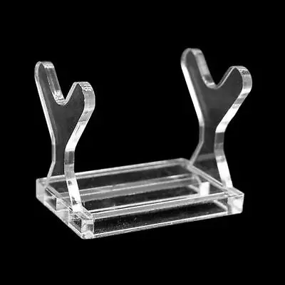 Fishing Lure Display Stand Easels Transparent Display'  NEW • $1.24