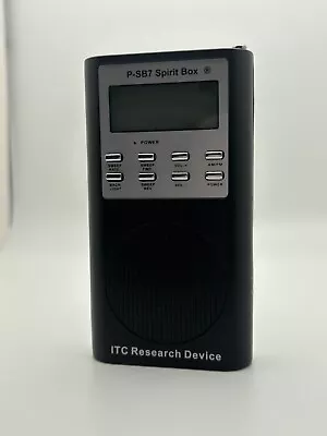 ITC Research Device P-SB7 Spirit Box Paranormal Ghost Hunter AM/FM Frequency • $64