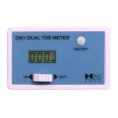 DM-1 Dual Inline TDS Meter From HM Digital 3/8  Fittings • £32.99