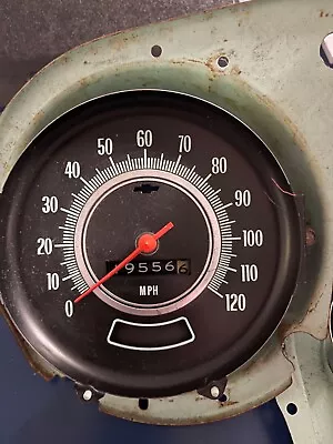 $120 • Buy 1969 Chevelle 120MPH Speedometer W/o Speed Warning Chevrolet