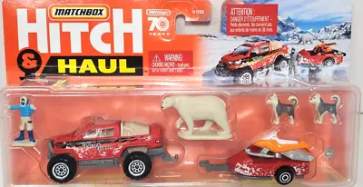 Matchbox Hitch & Haul Arctic Explorer Play Set Glacier Patrol Car Toy 2023 • $14.99