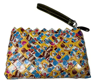 Nahui Ollin Wristlet Wallet Cell Phone Keys Card/ID Tootsie Rolls Pops Lollipop • $19.99