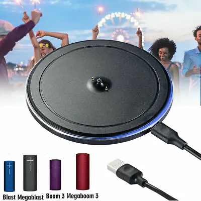 $42.98 • Buy 1/2 Speaker Power-Up Fast Charging Dock For Logitech Ears UE Boom 3 /Megaboom 3 