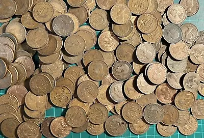 £15 • Buy Job Lot 1kilo Copper/bronze Old English Half Pennies Unsorted Coins