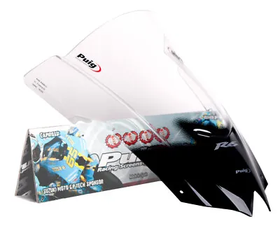 Clear Racing Windscreen Puig 4635W For 08-16 Yamaha R6 • $86.95